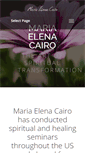 Mobile Screenshot of mariaelenacairo.com